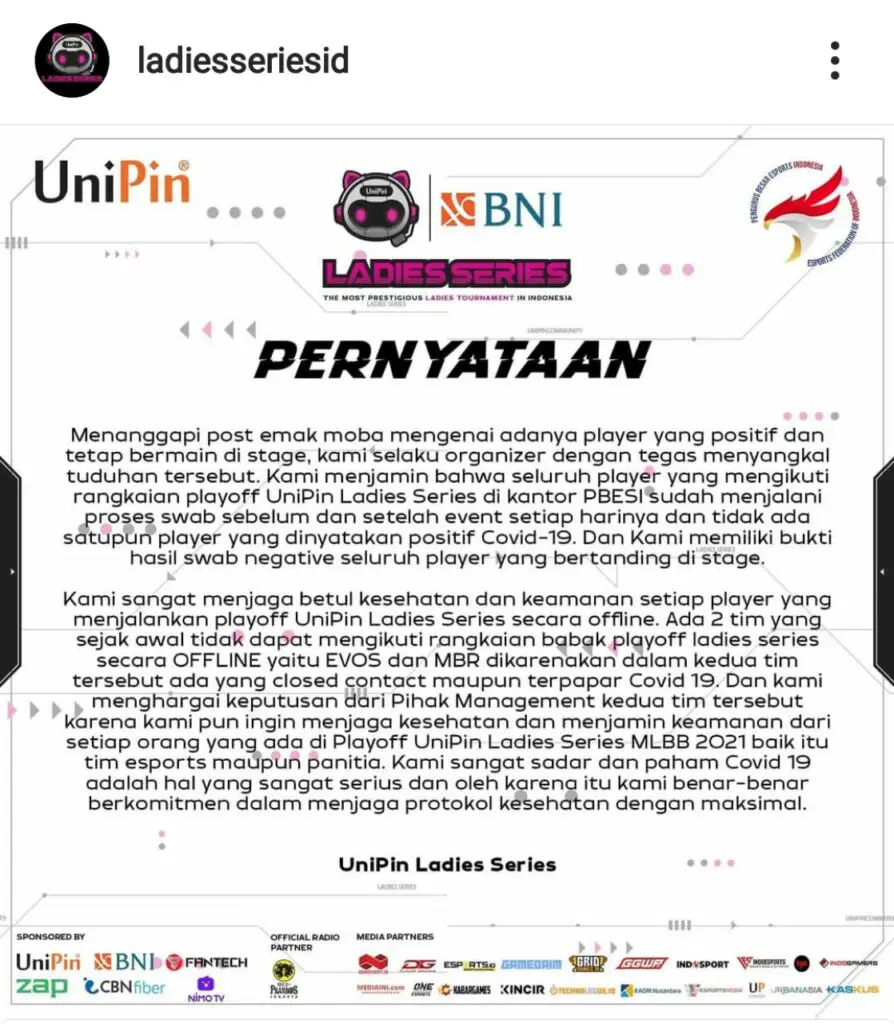 META GH Unipin ladies series mlbb