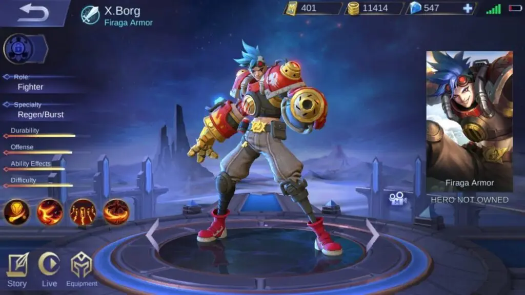 X-Borg Mobile Legends