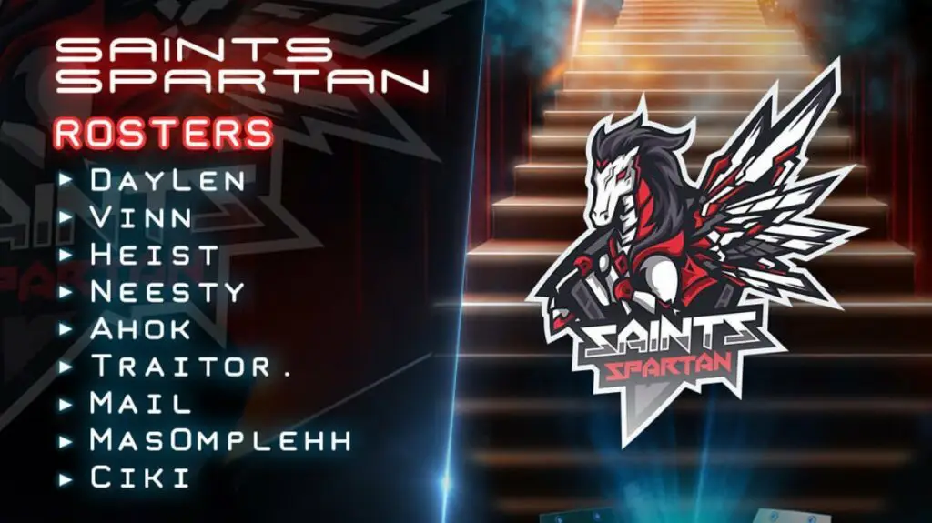 SAINTS SPARTAN tim play in mdl season 4