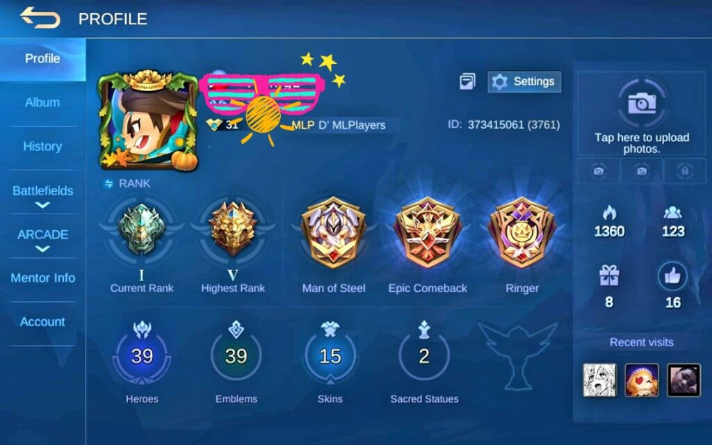 cara ganti akun mobile legend