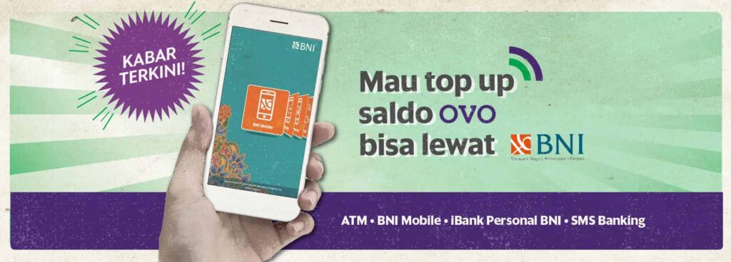 Top up ovo bni sms banking