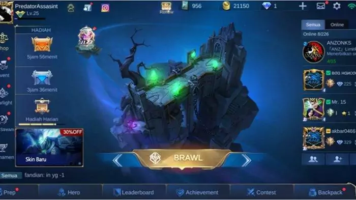 Akun Smurf Mobile Legends, Mobile Legends History