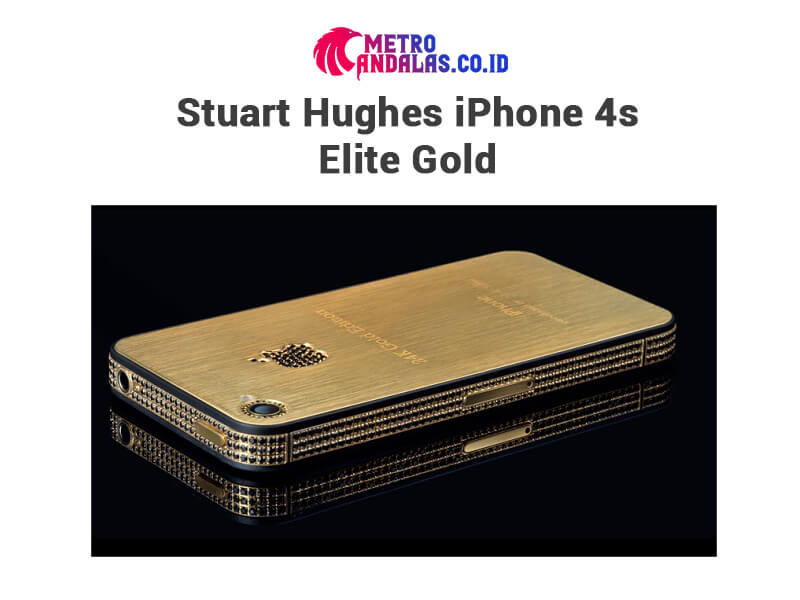 5 HP Termahal di Dunia iPhone 4s Elite Gold