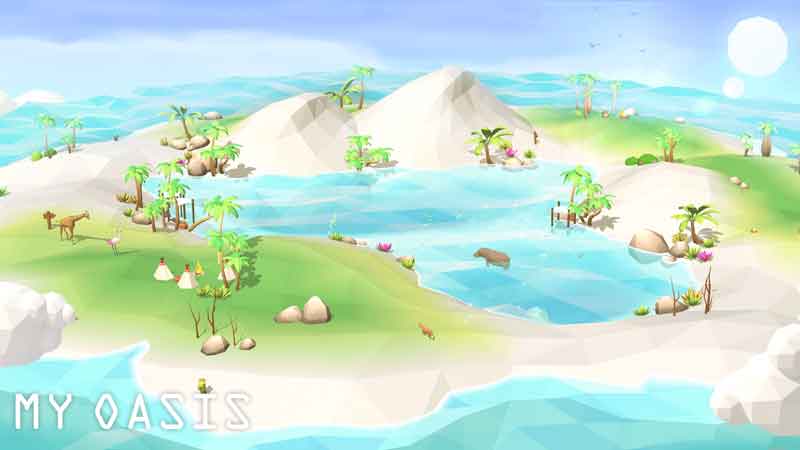 Game Android Santai #4 - My Oasis: Relaxing, Satisfying