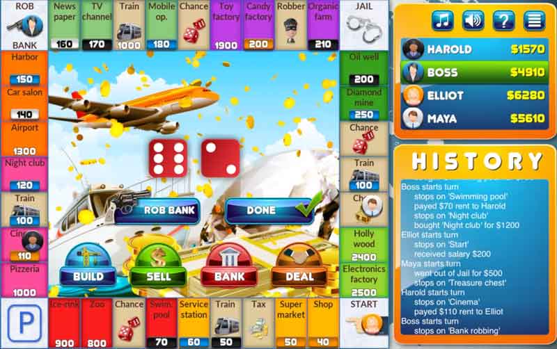 Game Monopoli Android #3: Crazypoly