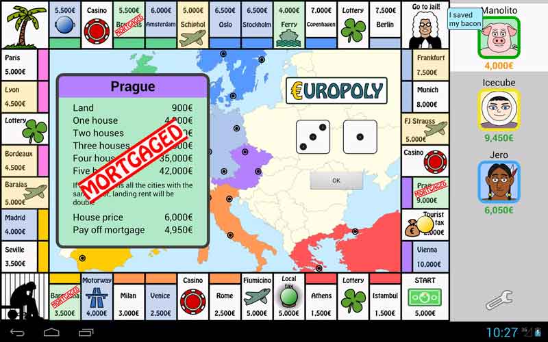 Game Monopoli Android #7: Europoly