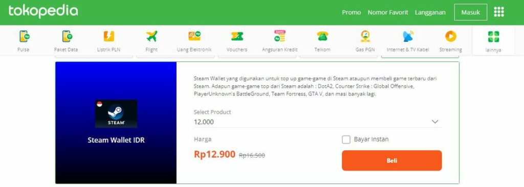 Cara Beli Game di Steam