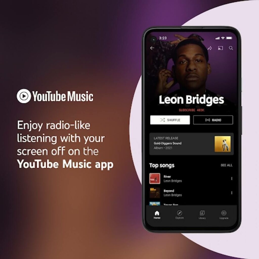 Youtube music mod