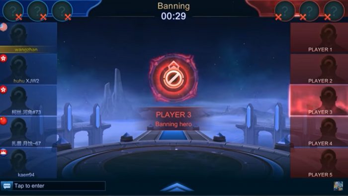 Draft pick ban 5 mobile legends ML