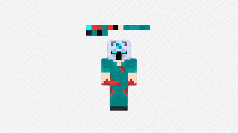 Skin Minecraft Frost Diamond - Doctor