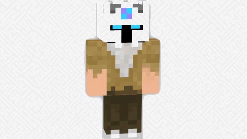 Skin Minecraft Frost Diamond - Bapak Gile