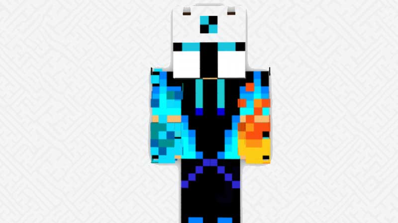 Skin Minecraft Frost Diamond - Lava Lavana