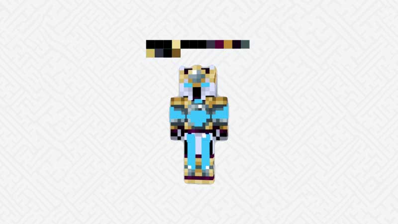 Skin Minecraft Frost Diamond - Cool