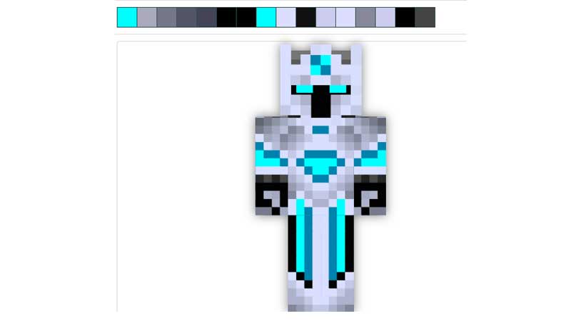 Skin Minecraft Frost Diamond Original