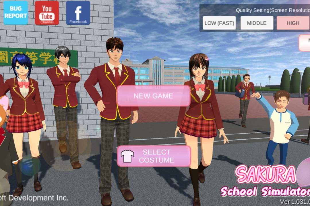 Tutorial Game Sakura School Simulator