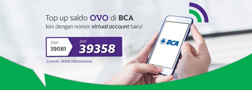 Top Up Ovo Grab Bca