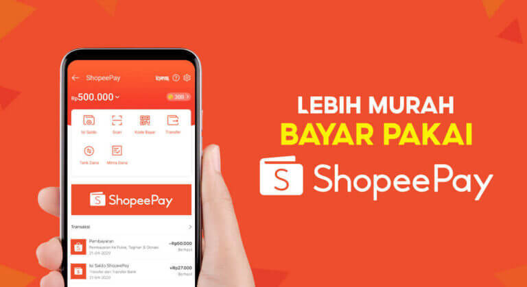 Cara mengisi shopeepay