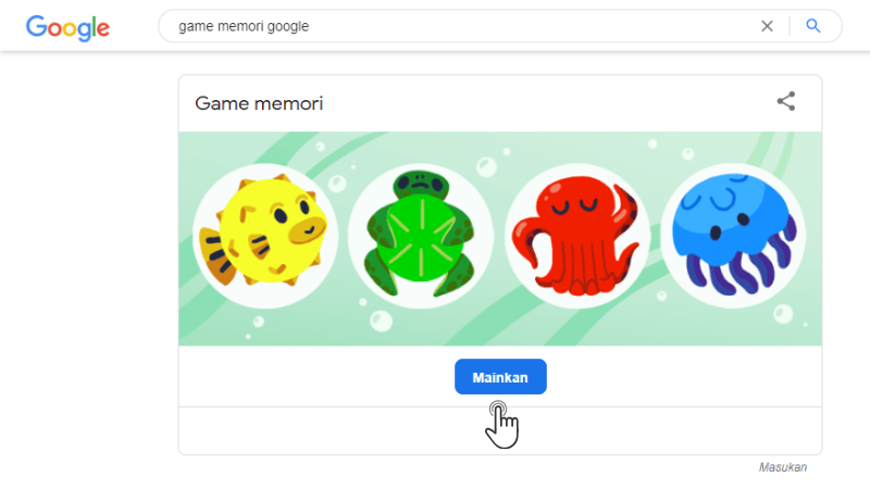 game memori google