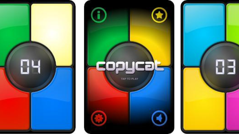 4. CopyCat - Memory Game