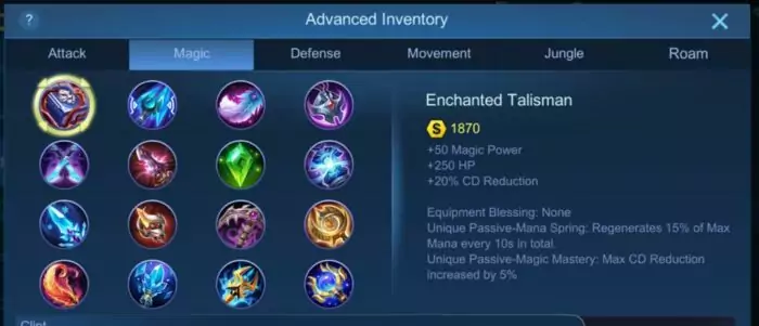 Enchanted Talisman MLBB