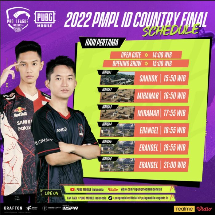 Jadwal 2022 PMPL ID Fall