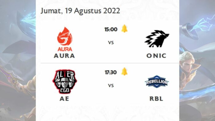 Jadwal Week 2 Day 1 MPL ID Season 10