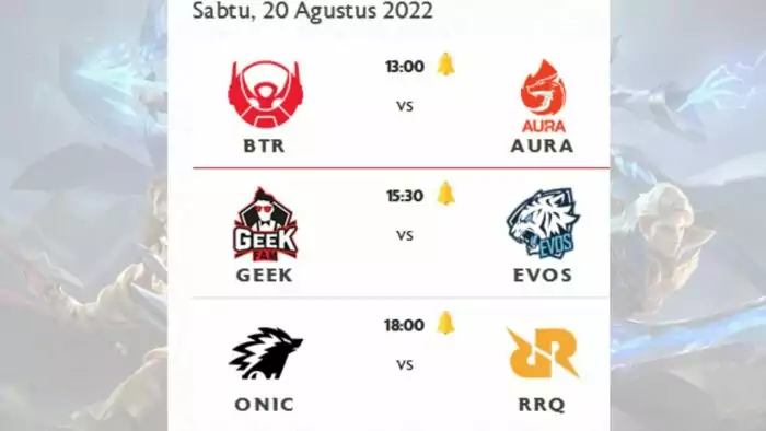 Jadwal Week 2 Day 2 MPL ID Season 10