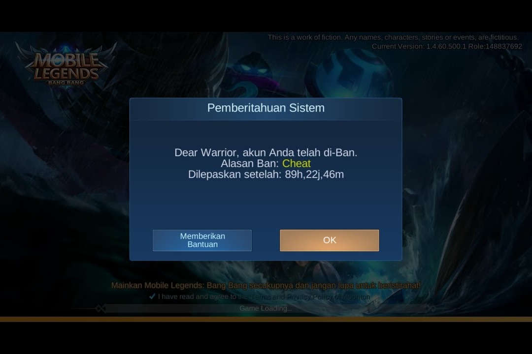 Kenapa Mobile Legends Tidak Bisa Dibuka Setelah Update. Akun Dibanned atau Sedang Dimainkan Orang Lain