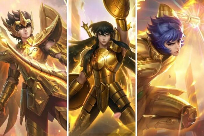 Harga Skin Saint Seiya Gold