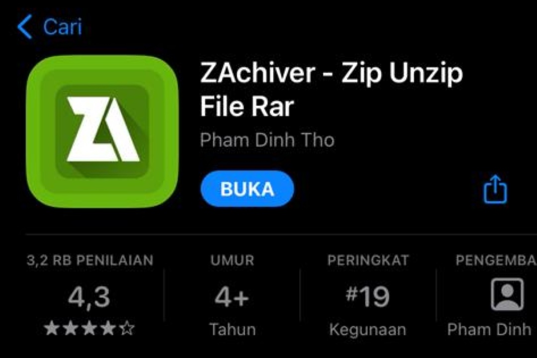 Cara Install ML Tanpa Download Data. ZAchiver