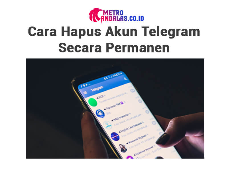 cara hapus akun telegram permanen