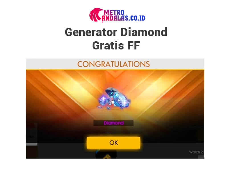 Cara Mendapatkan Diamond FF Generator Diamond