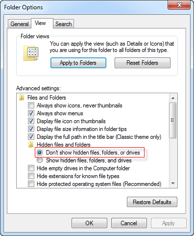 Tips Menghilangkan Virus Shortcut