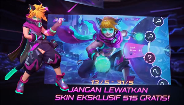 Cara Ganti Intro Mobile Legends x TikTok