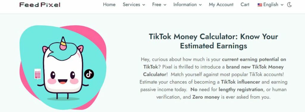 Tiktok Money Calculator