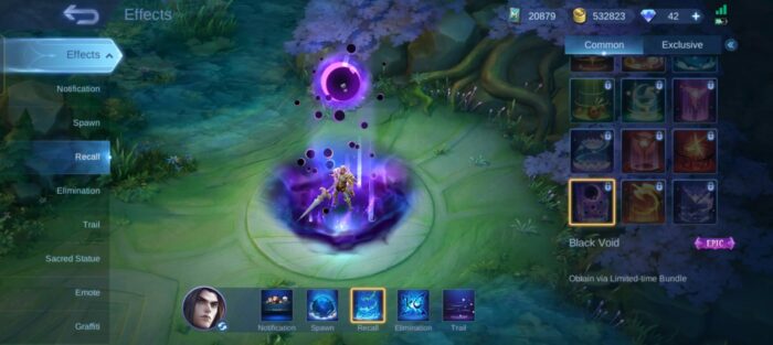 Recall terbaik Mobile Legends 