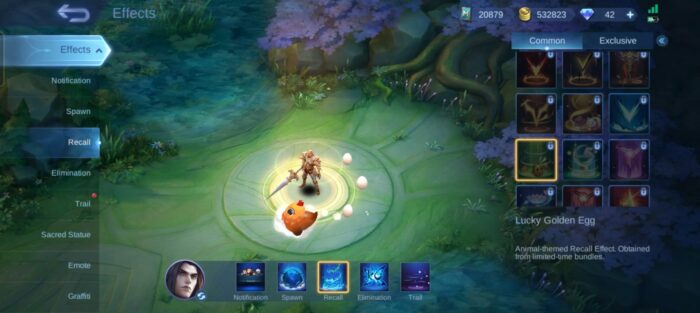 Recall terbaik Mobile Legends 