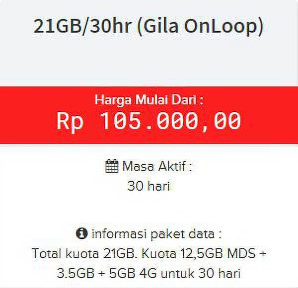 Berapa Harga Kuota 4G Telkomsel