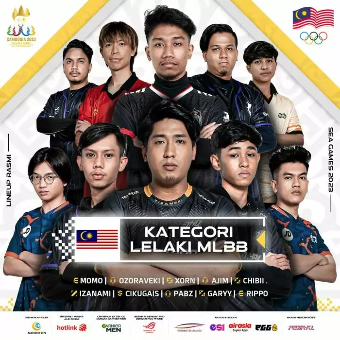 roster jadwal sea games mlbb 2023