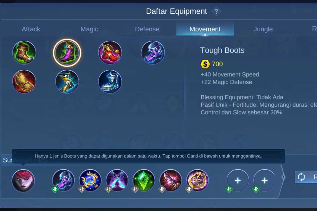 counter item julian mobile legends