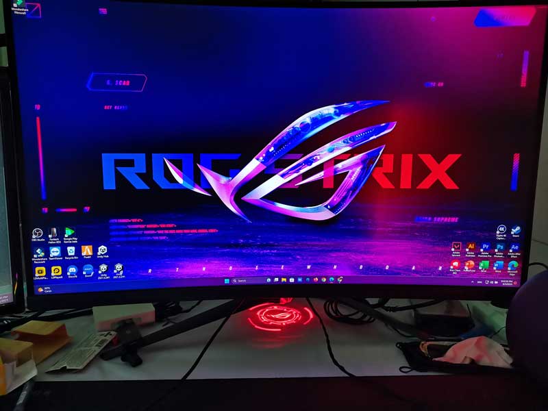 Review ROG Strix XG32VQ, Benamkan Diri dalam Dunia Gaming Super Keren dari ASUS!