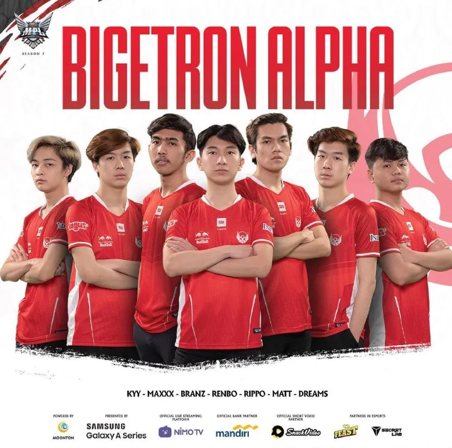 Bigetron tim Esports yang kerap juara