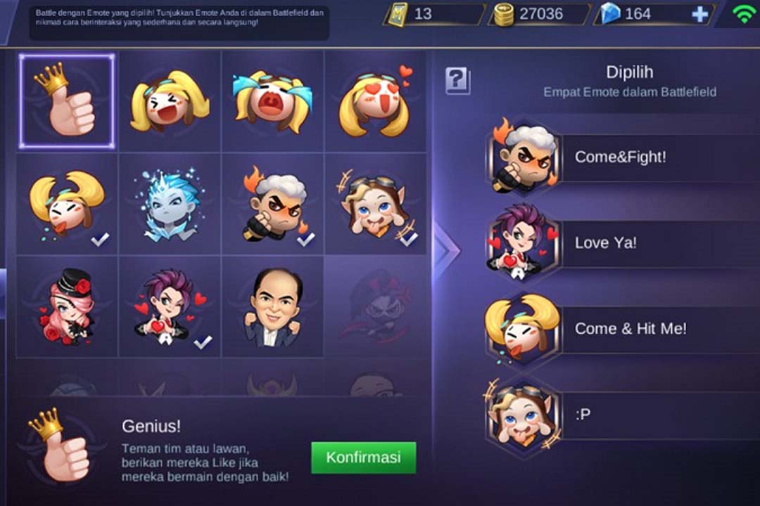 Cara Mendapatkan Emote ML Gratis 2