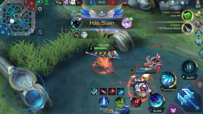 Midlaner offlaner mobile legends