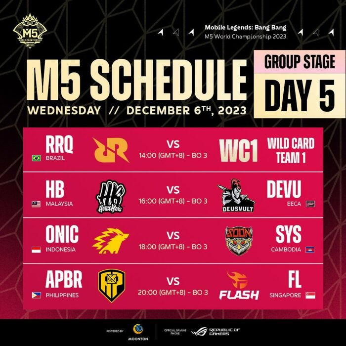 Jadwal M5