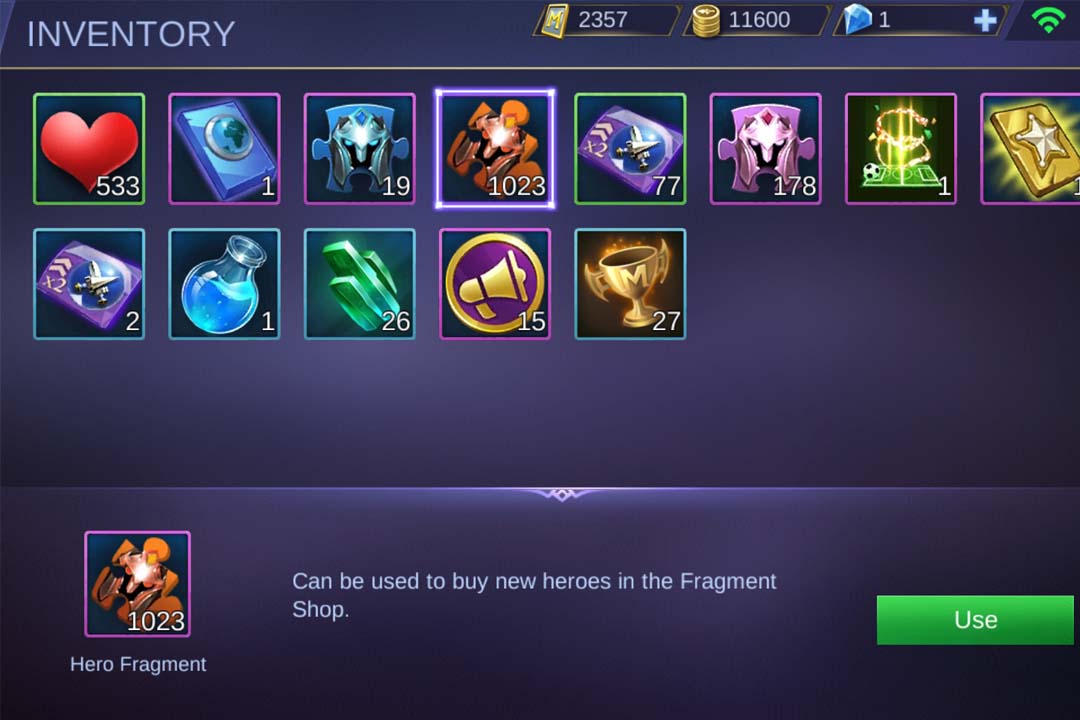 Cara Mendapatkan Hero Fragment di Mobile Legends 2