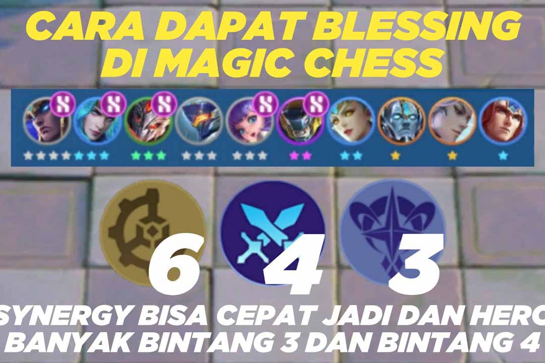 Bagaimana Cara Dapat Blessing Magic Chess?